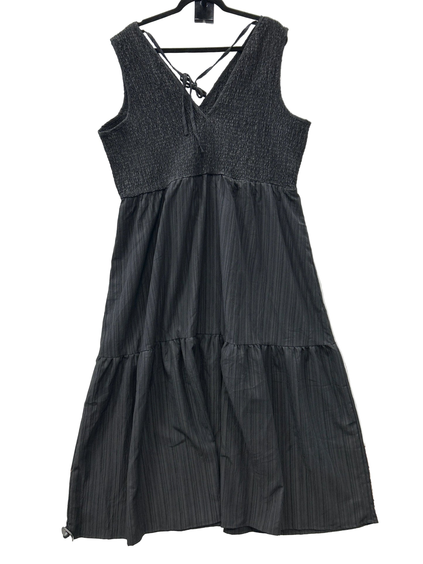 Dress Casual Maxi By Asos In Black, Size:2X