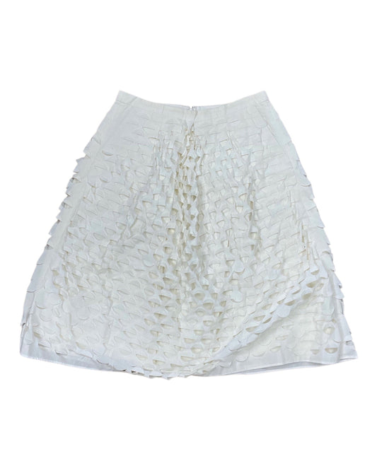 Skirt Midi By J. Crew In White, Size:4