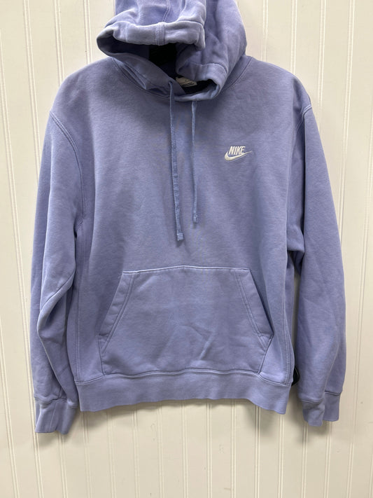 Sweatshirt Hoodie By Nike Apparel In Purple, Size:S