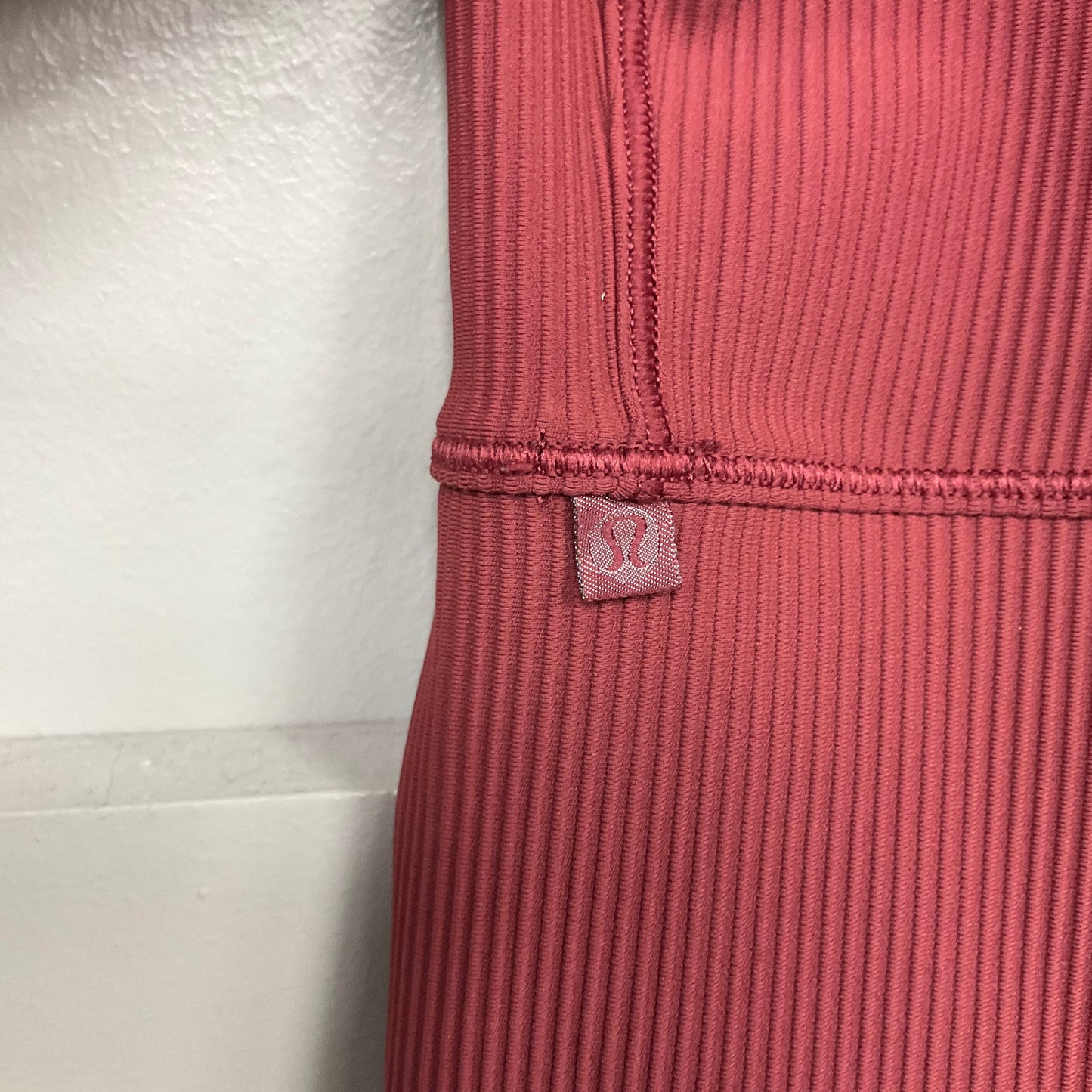 Athletic Tank Top By Lululemon In Red, Size: 8