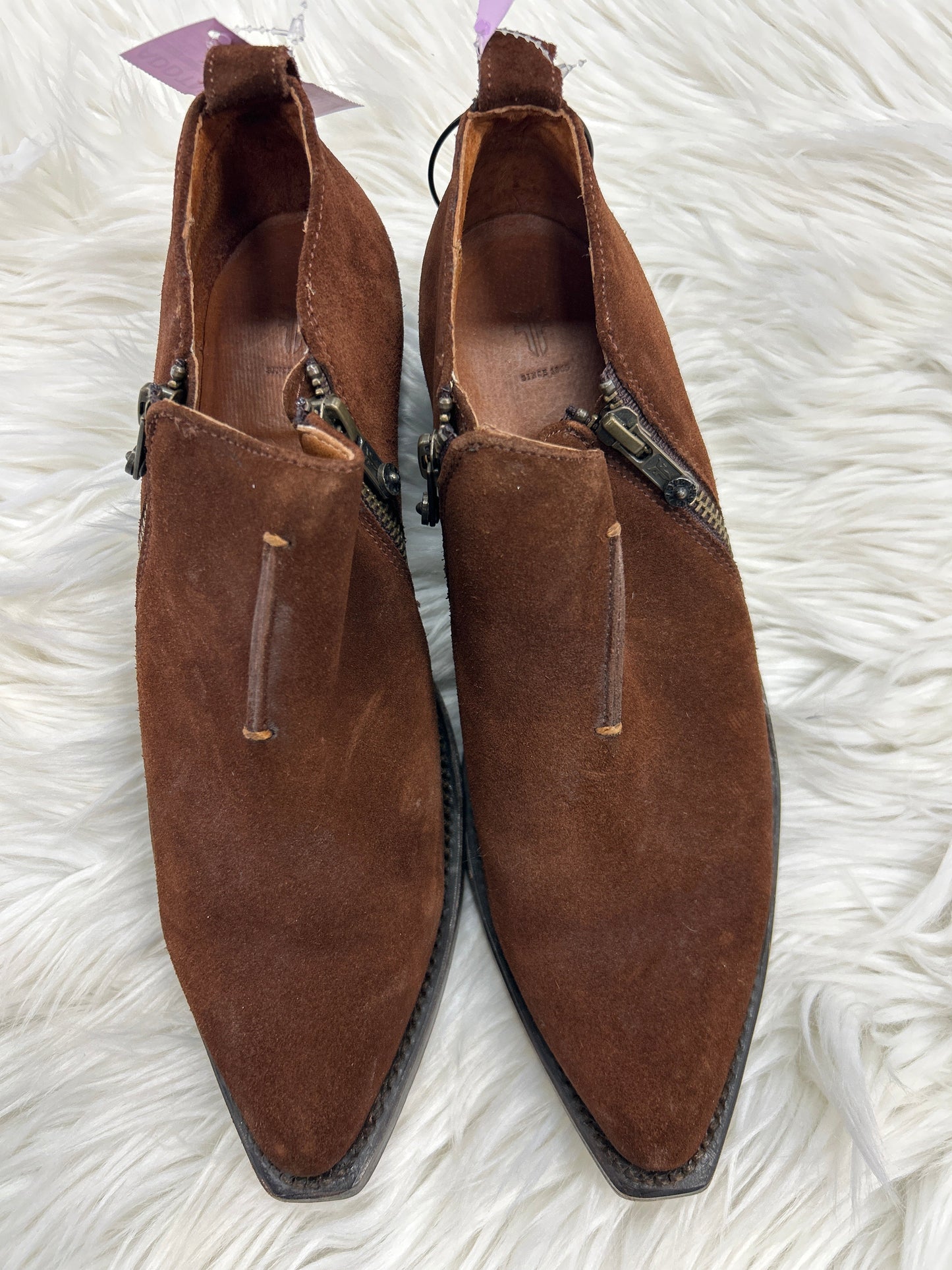 Boots Designer By Frye In Brown, Size:8