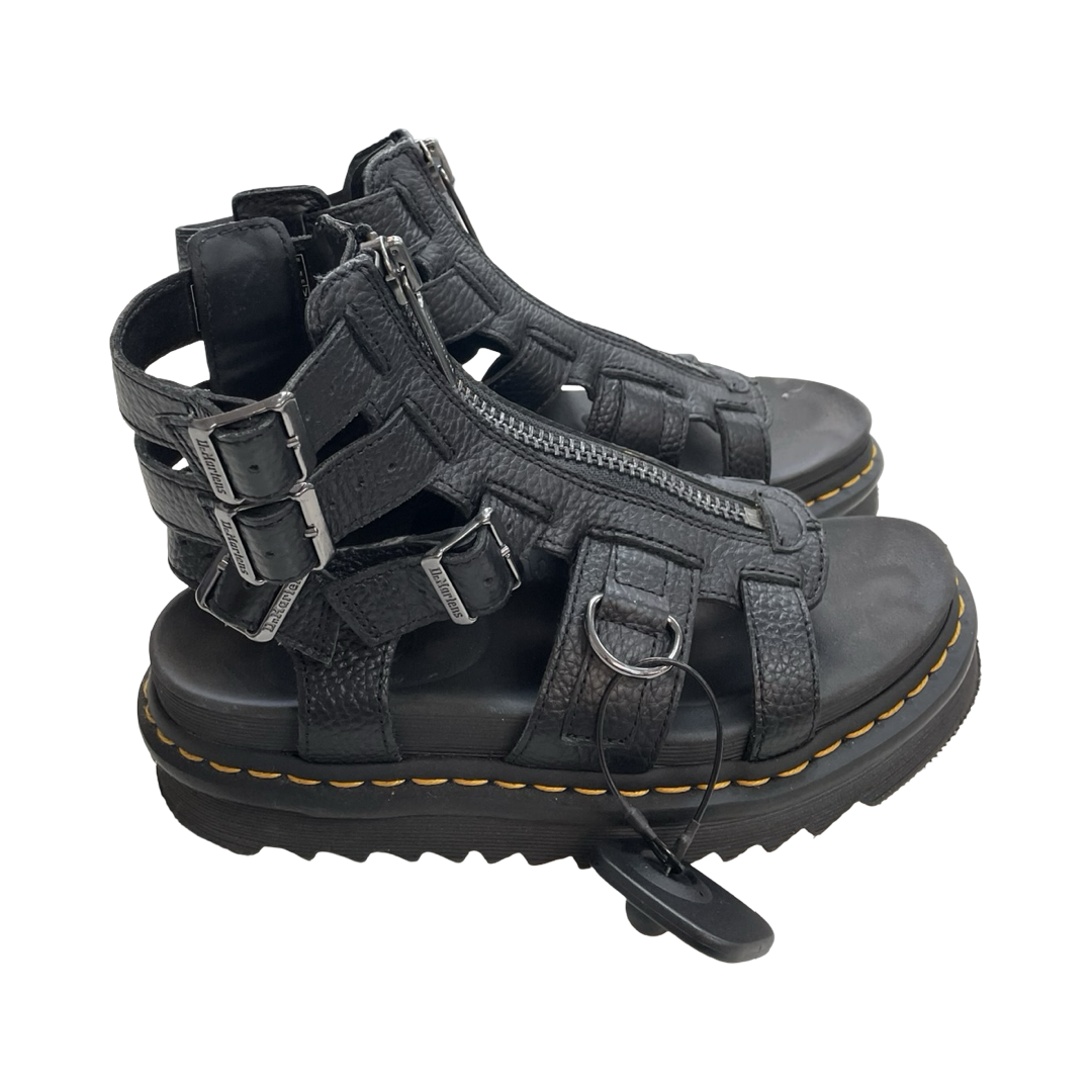 Sandals Designer By Dr Martens In Black, Size:7