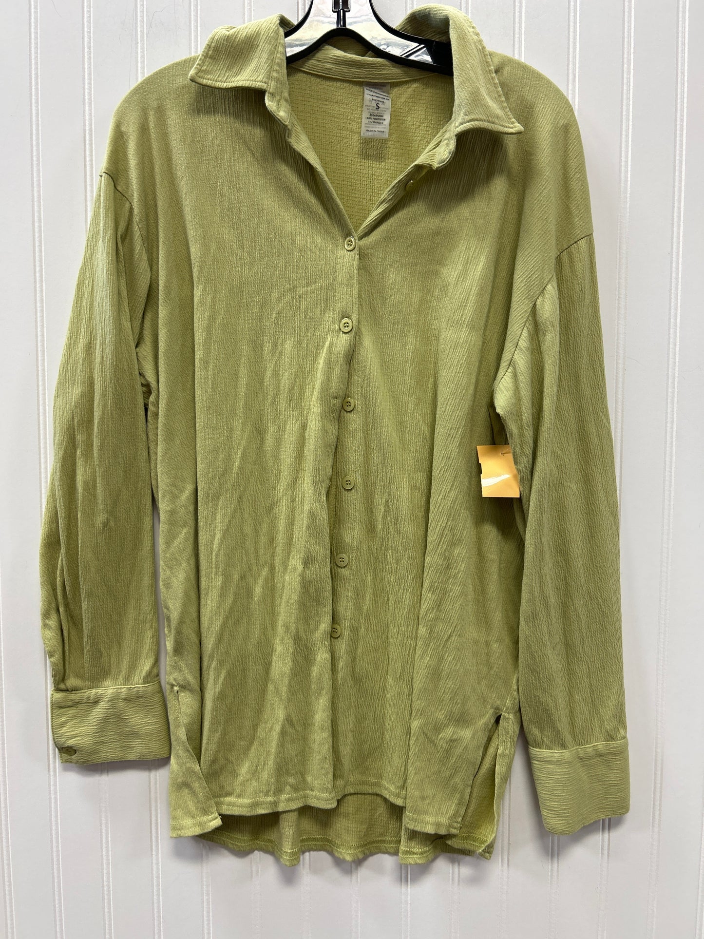 Top Ls By Kittenish In Green, Size:S