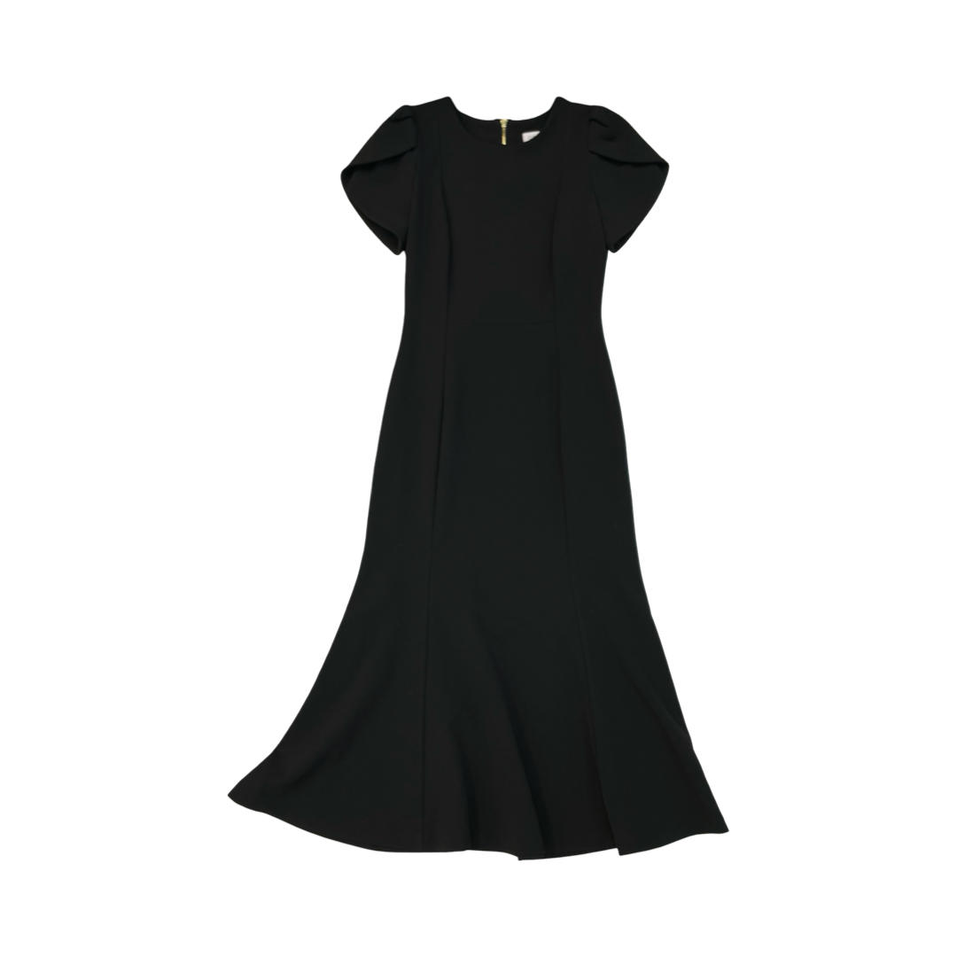 Dress Party Midi By Calvin Klein In Black, Size:2