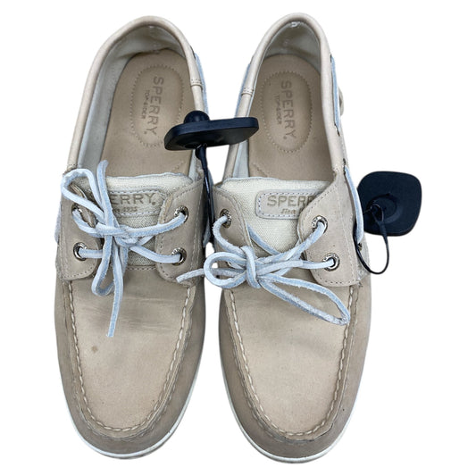 Shoes Flats By Sperry In Beige, Size:7.5