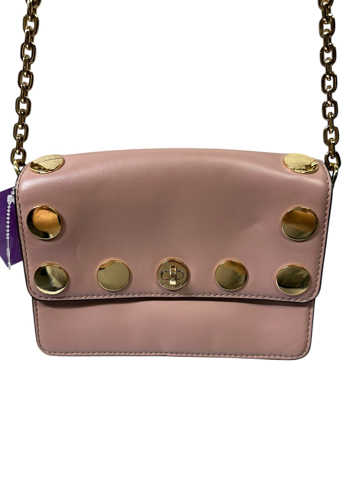Crossbody Designer By Michael Kors In Pink, Size:Small