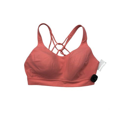Athletic Bra By Athleta In Pink, Size:L