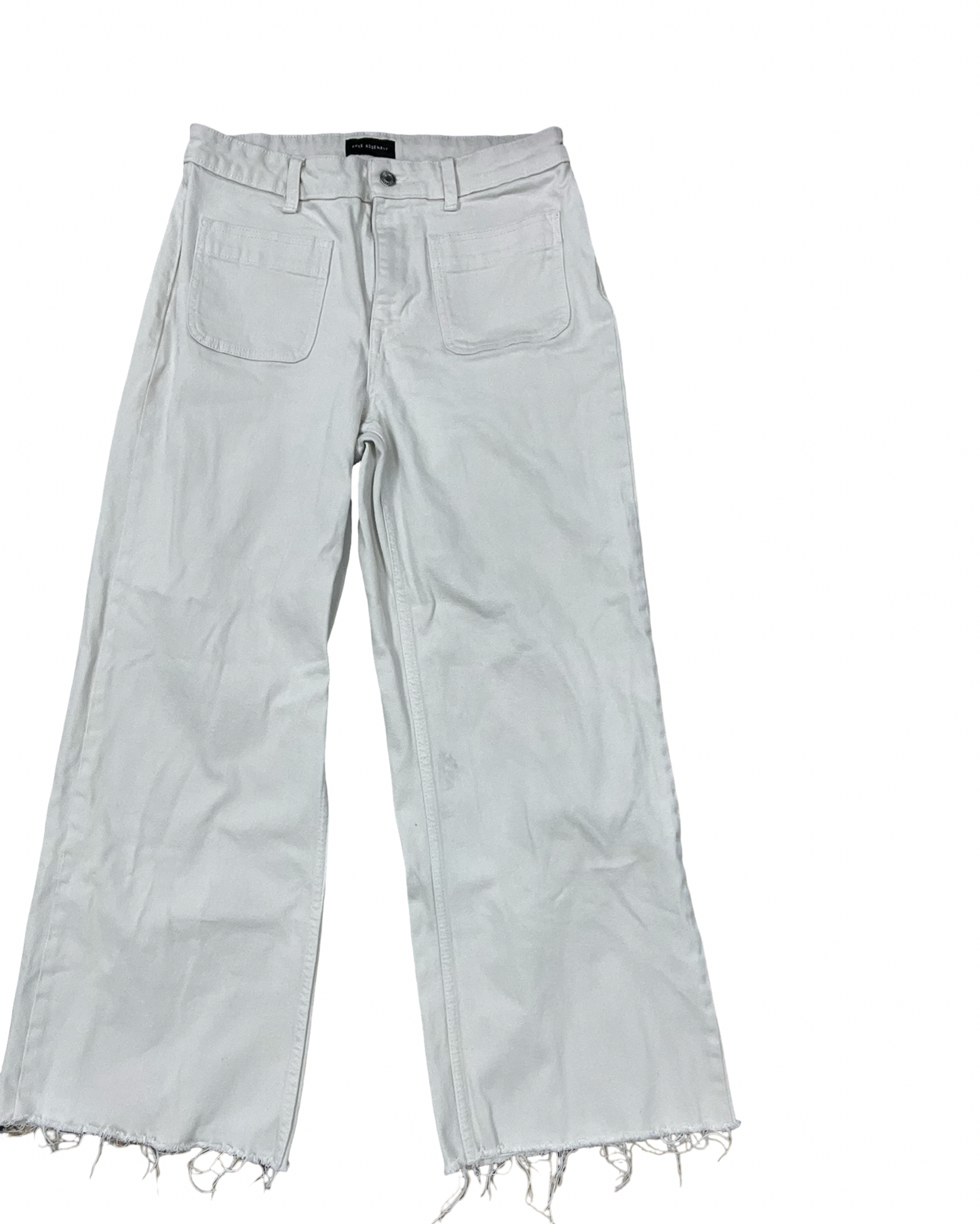 Pants Chinos & Khakis By Free Assembly In Cream, Size:10