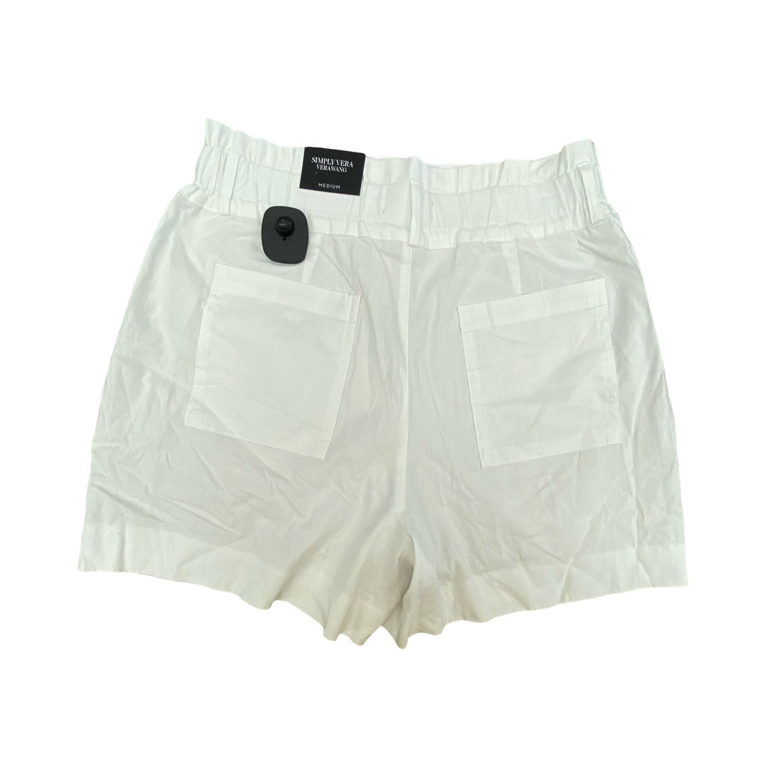 Shorts By Simply Vera In White, Size:M