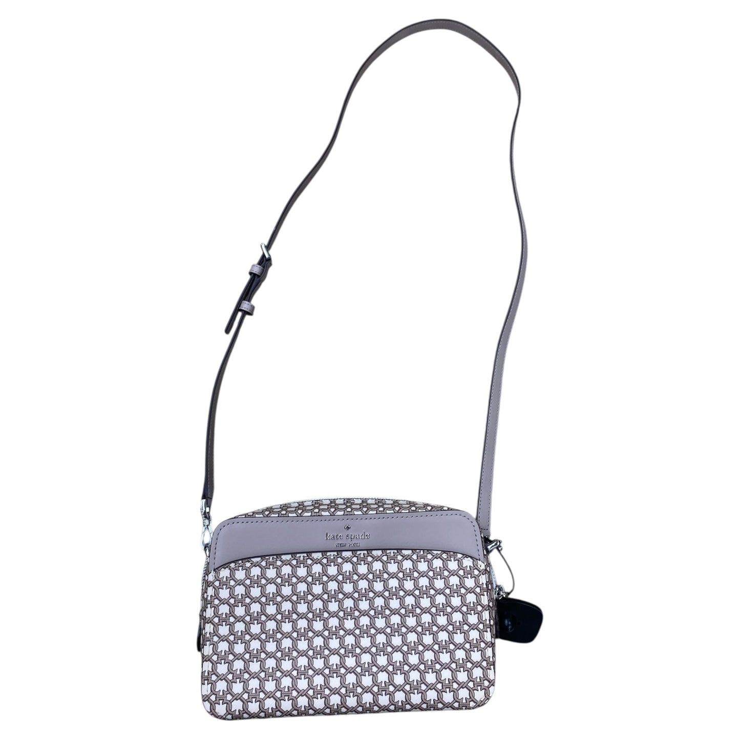 Handbag Designer By Kate Spade In Taupe, Size:Medium