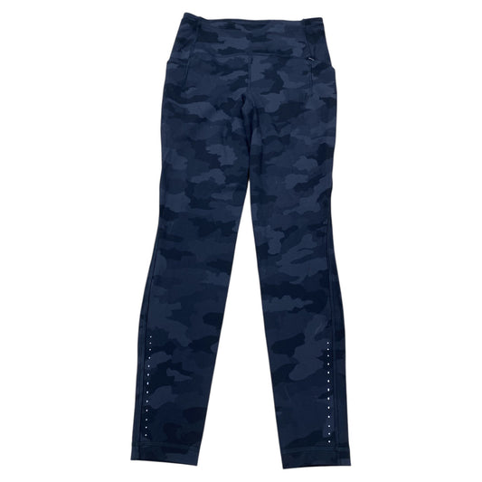 Athletic Leggings By Lululemon In Camouflage Print, Size:8