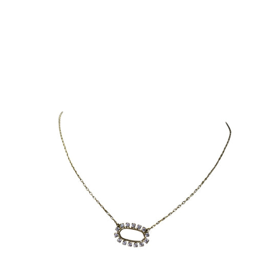 Necklace Pendant By Kendra Scott In Gold