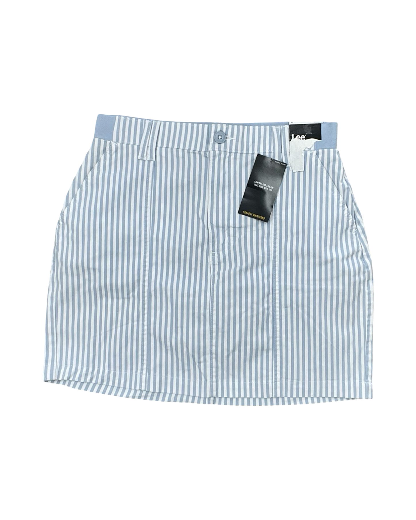 Skort By Lee In Blue & White, Size:M