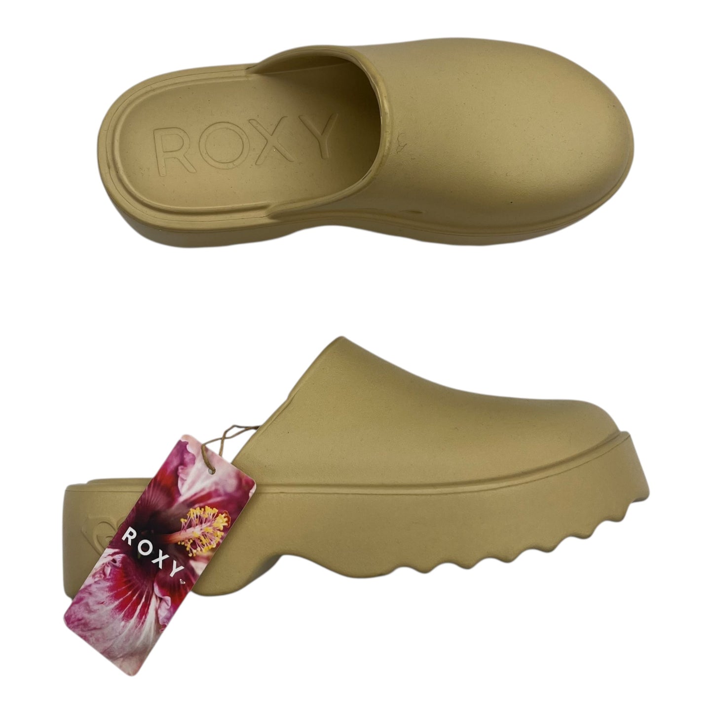 Shoes Flats By Roxy In Brown, Size:8