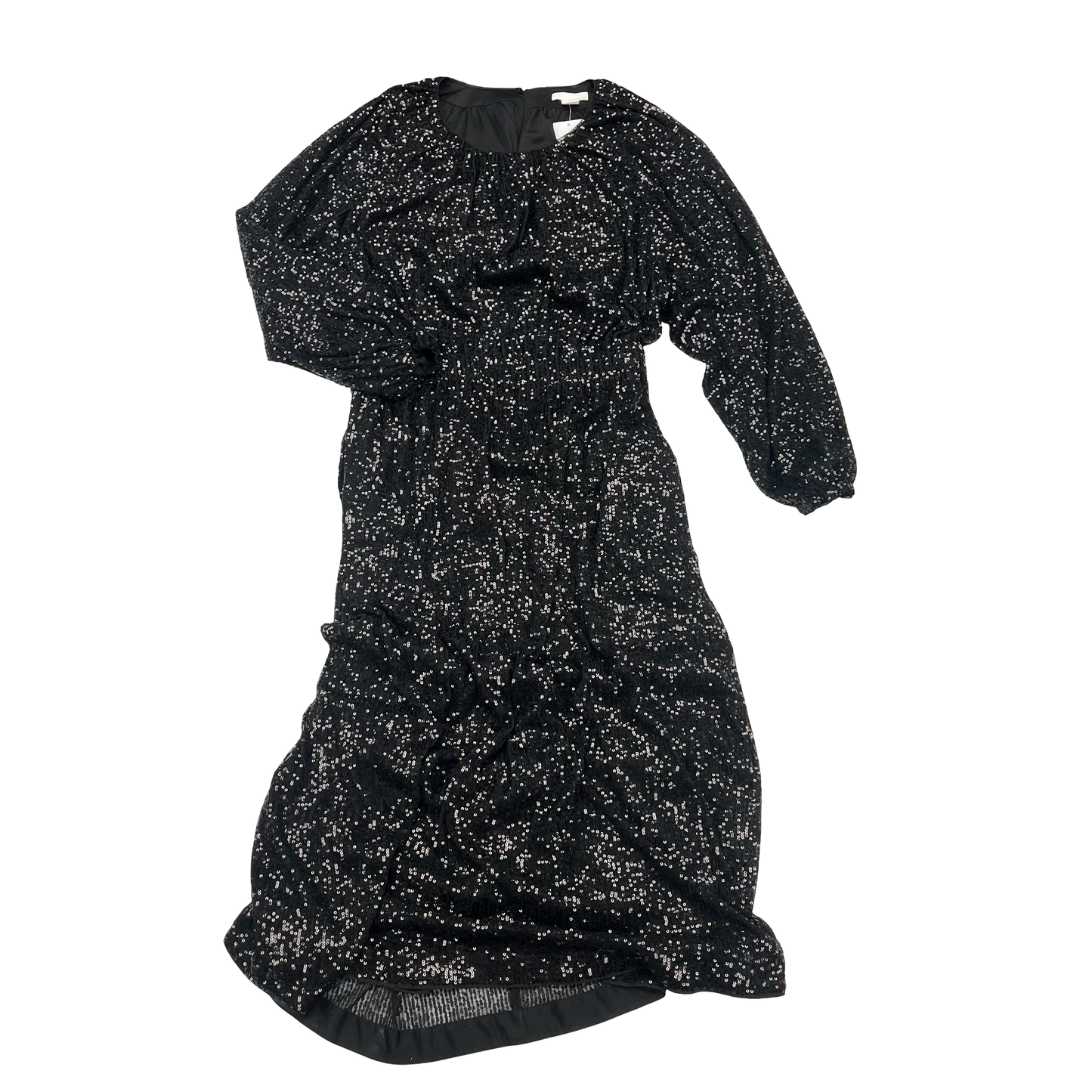 Dress Casual Maxi By H&M In Black, Size:L