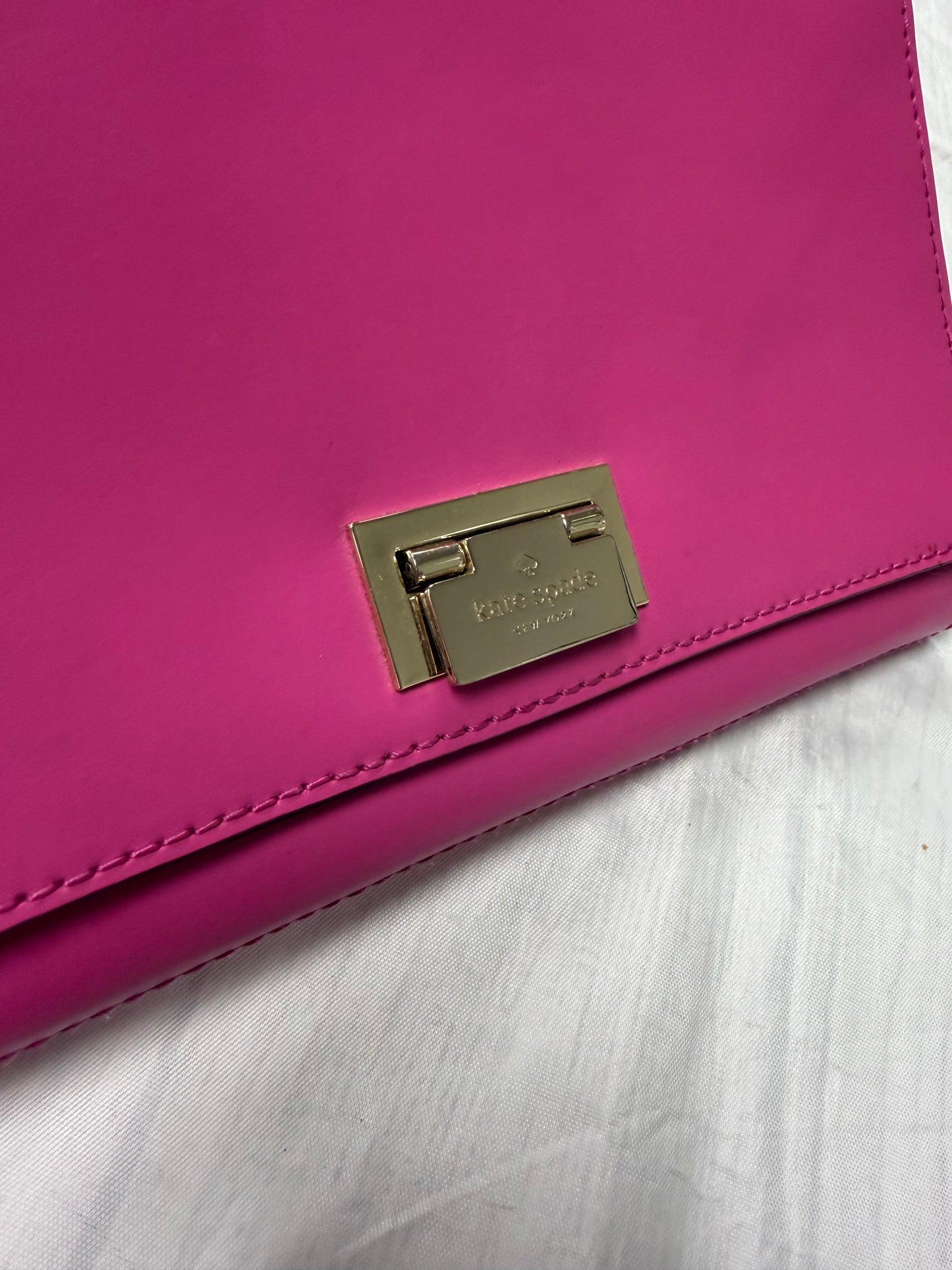 Crossbody Designer By Kate Spade In Pink, Size:Medium