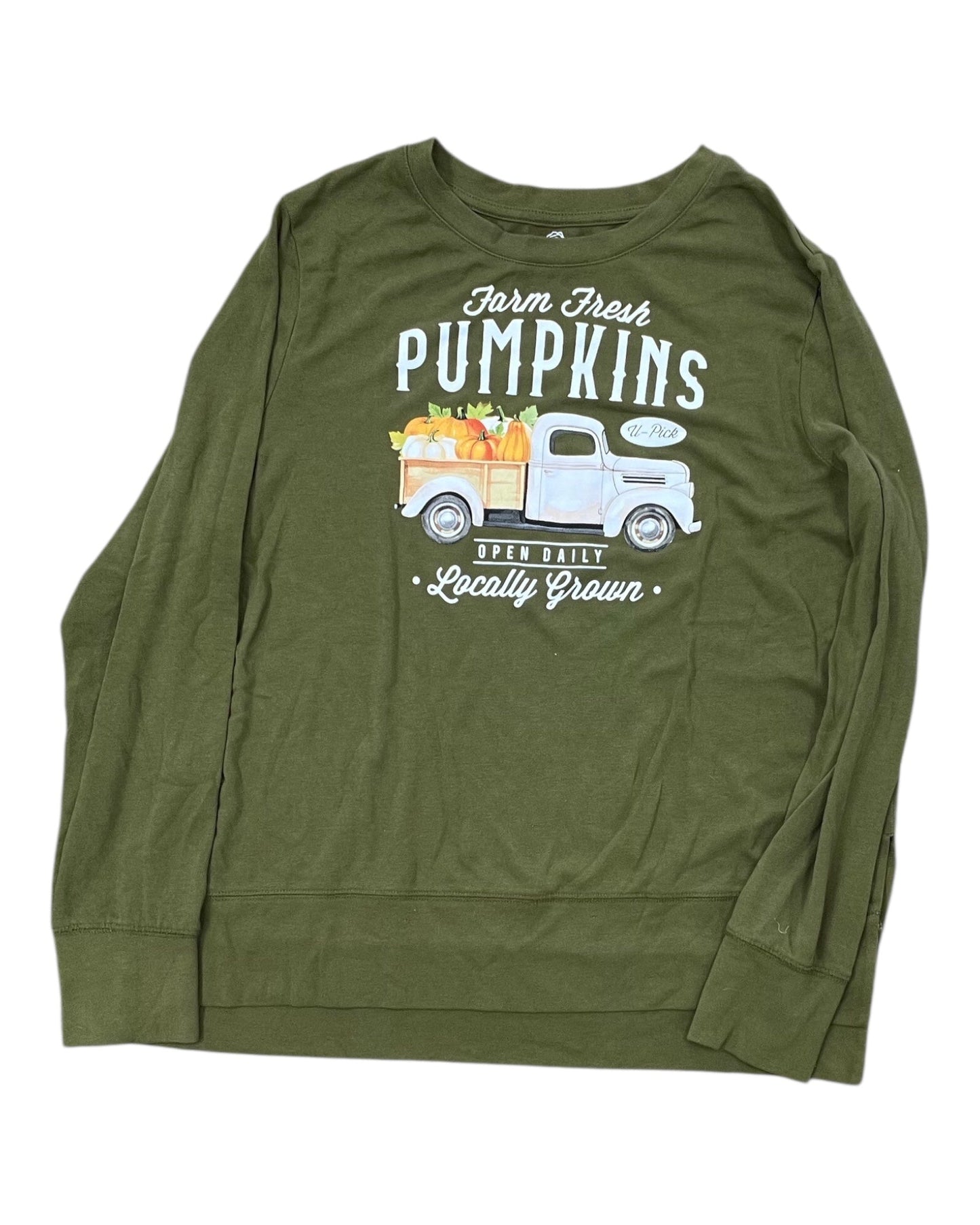 Top Ls By Clothes Mentor In Green, Size:L