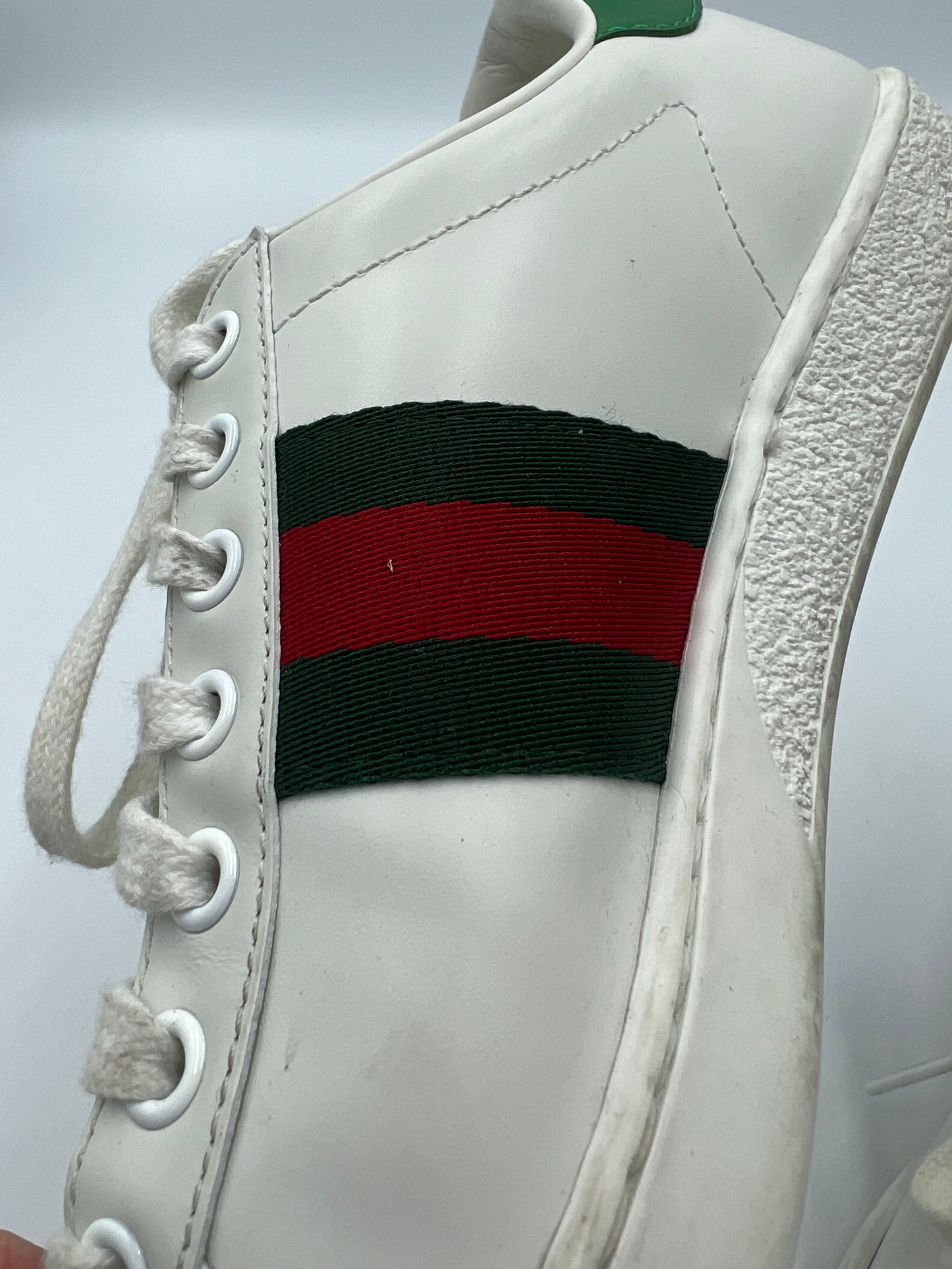 Gucci Ace Kitten Designer Sneakers Size: 6