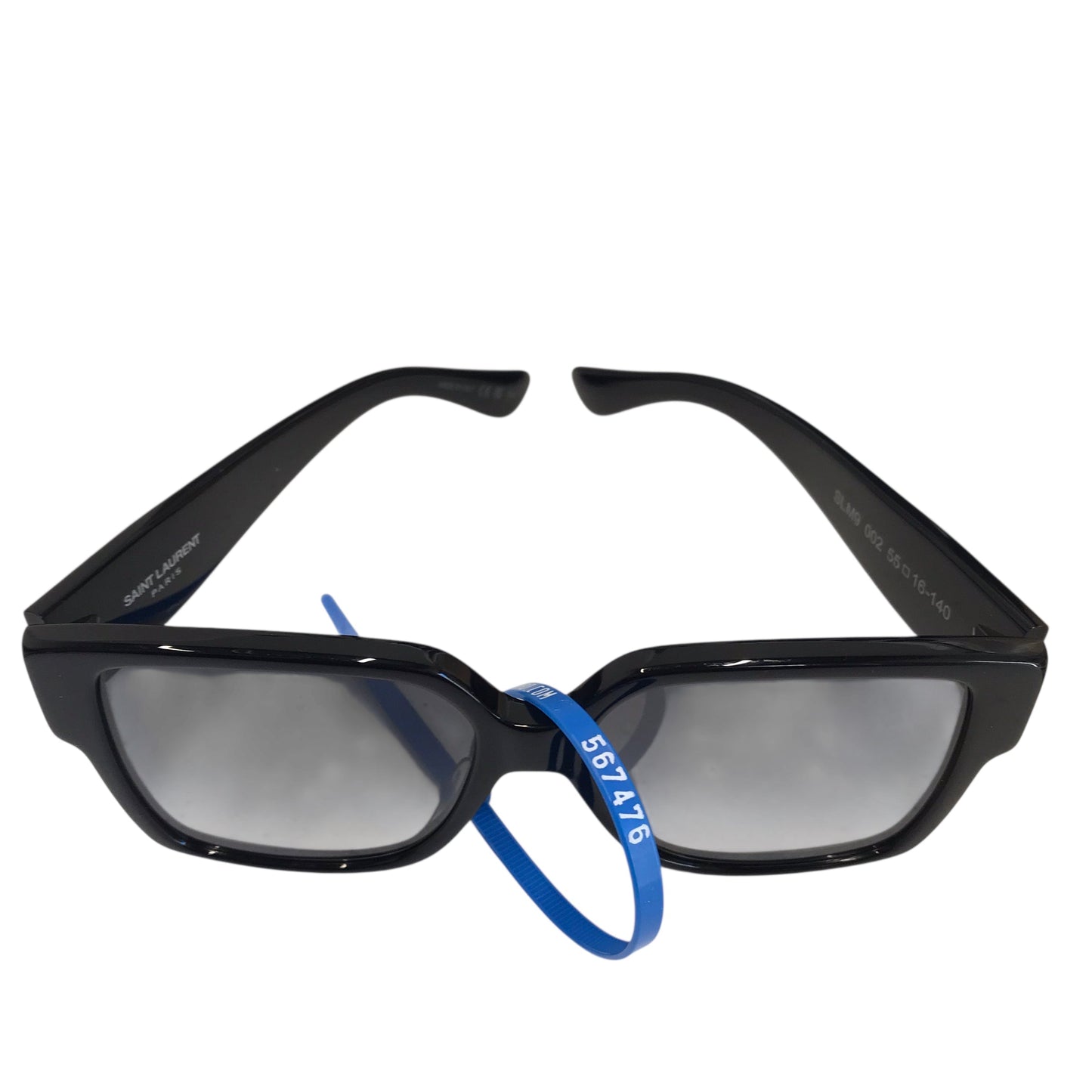 Sunglasses Luxury Designer By Yves Saint Laurent In Black