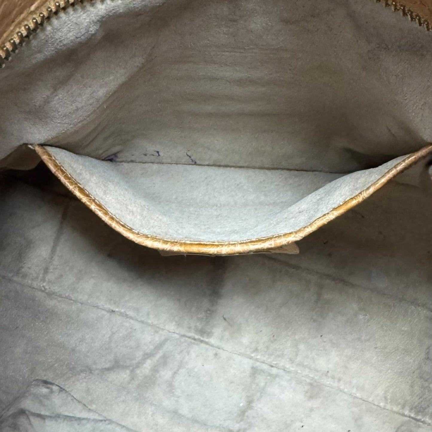 Crocodile Chain Link Hobo Handbag Designer By Nancy Gonzalez, Size: Medium