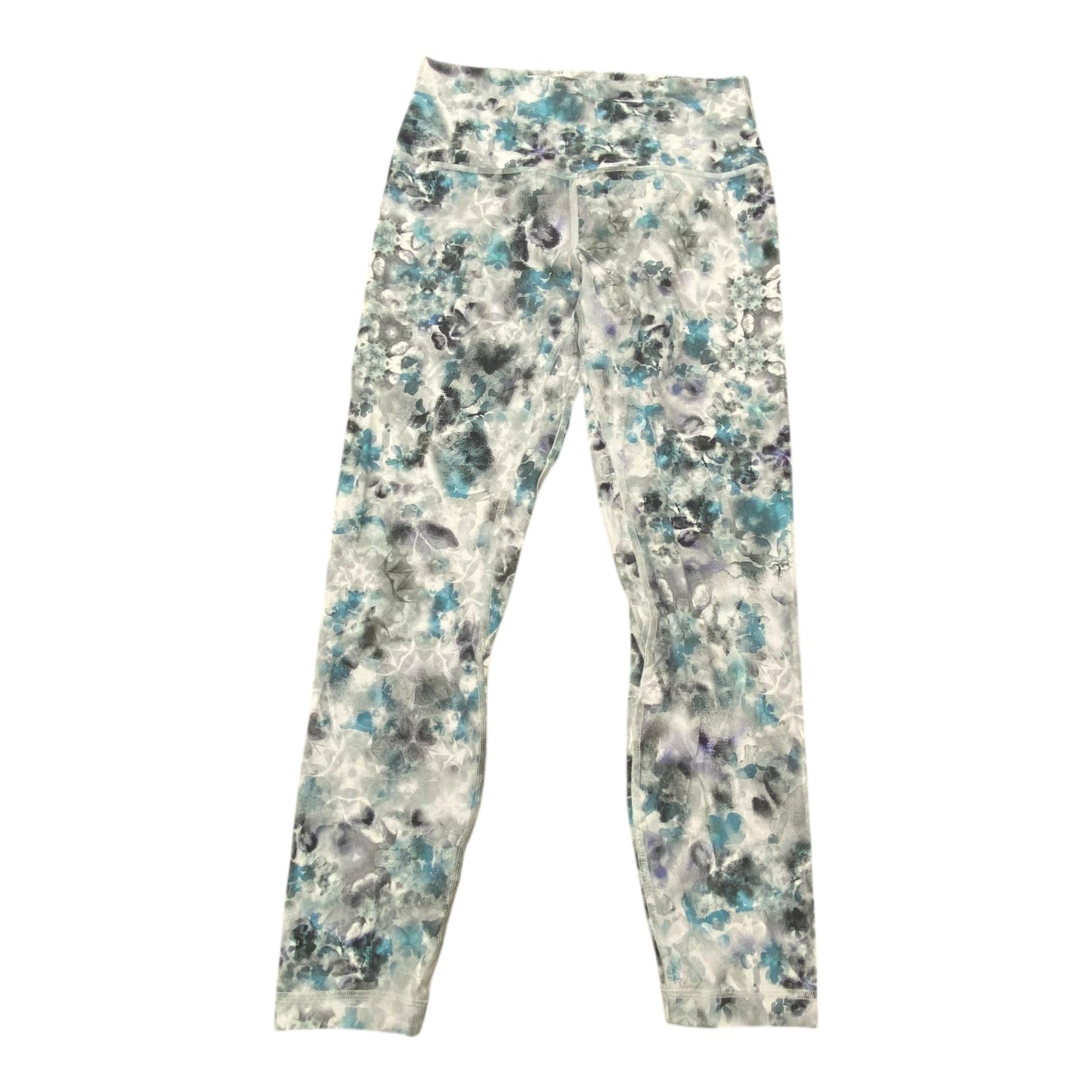 Athletic Leggings By Lululemon In Multi, Size:8