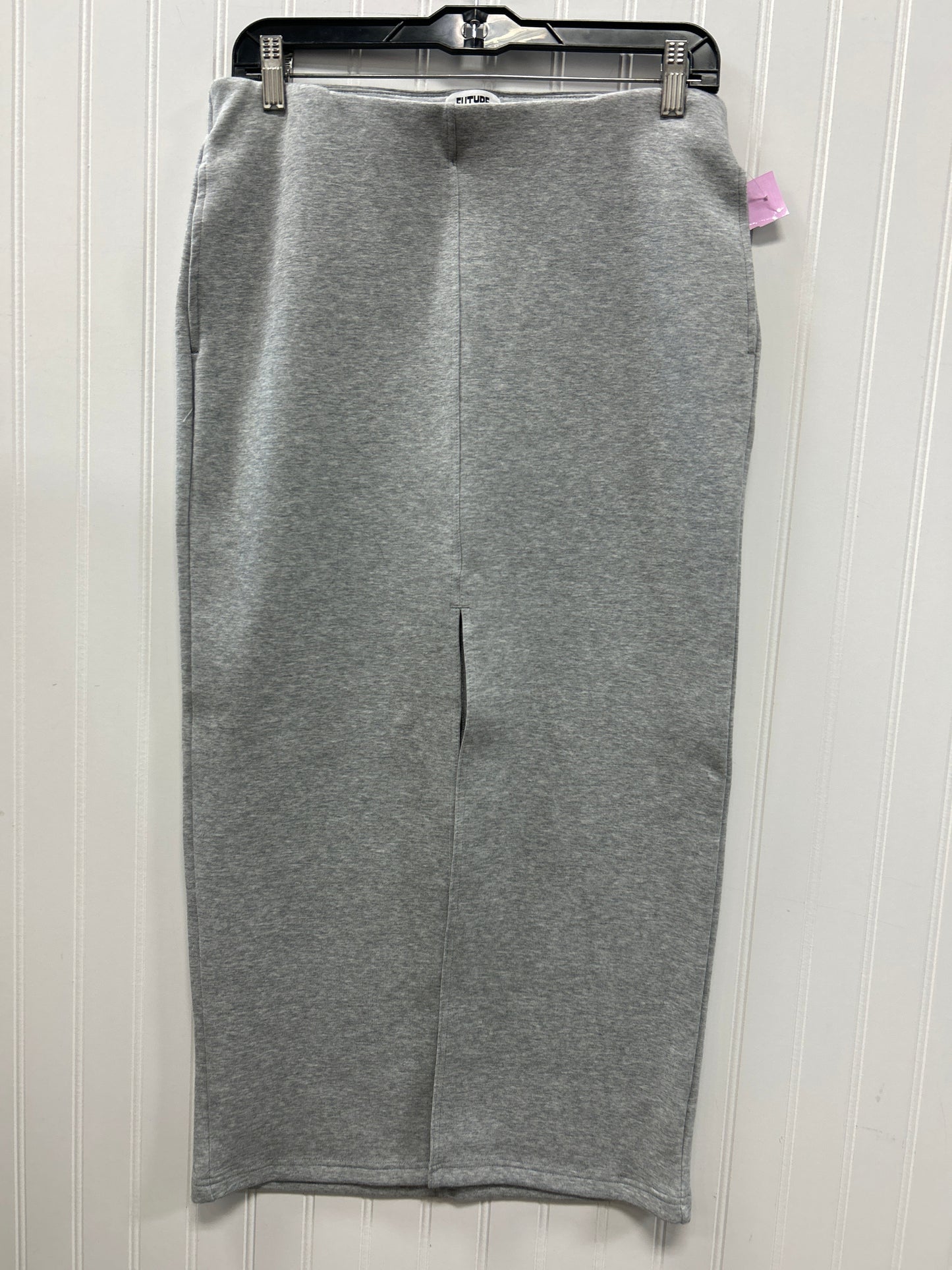 Skirt Maxi By Future Collective In Grey, Size:S