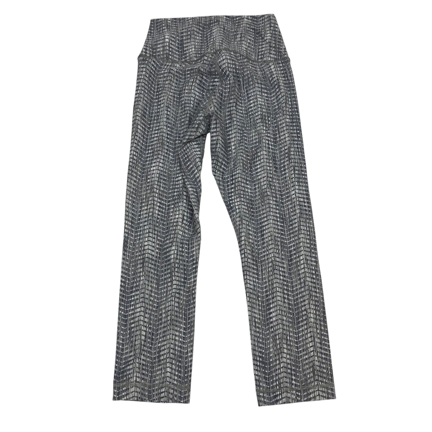Athletic Leggings Capris By Lululemon In Grey, Size:6