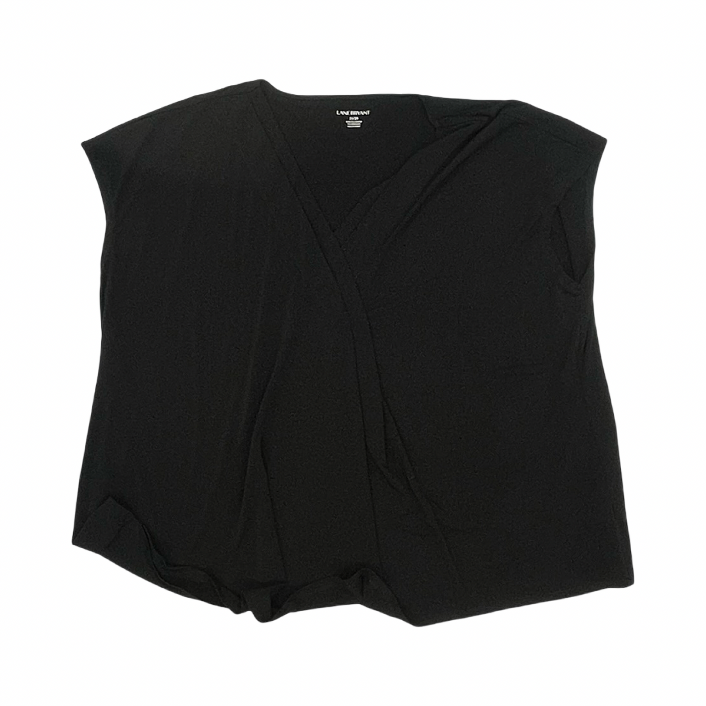 Blouse Ss By Lane Bryant In Black, Size:4X