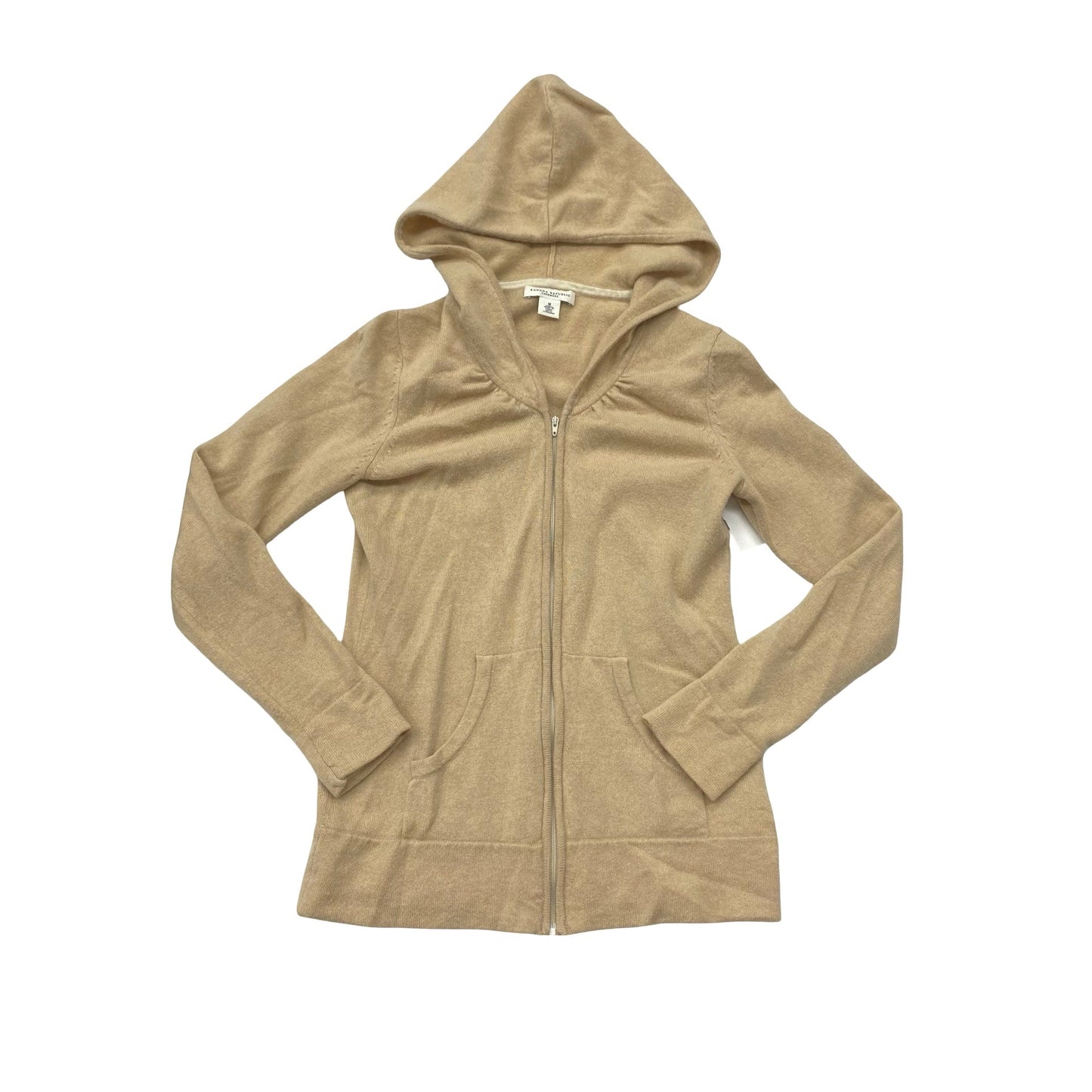 Sweater Cashmere By Banana Republic In Tan, Size:M
