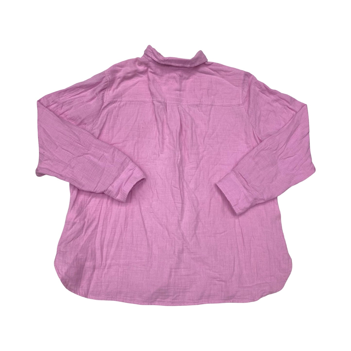 Top Ls By J. Crew In Pink, Size:Xxl