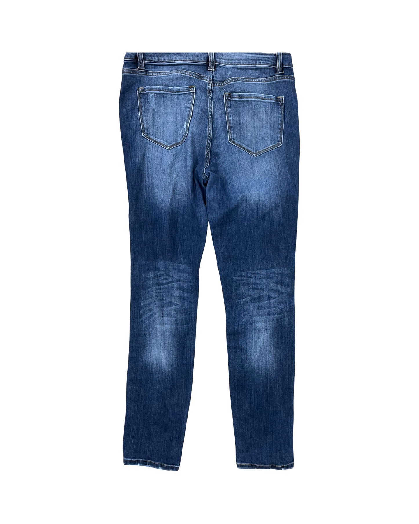 Jeans Skinny By Kancan In Blue Denim, Size:10