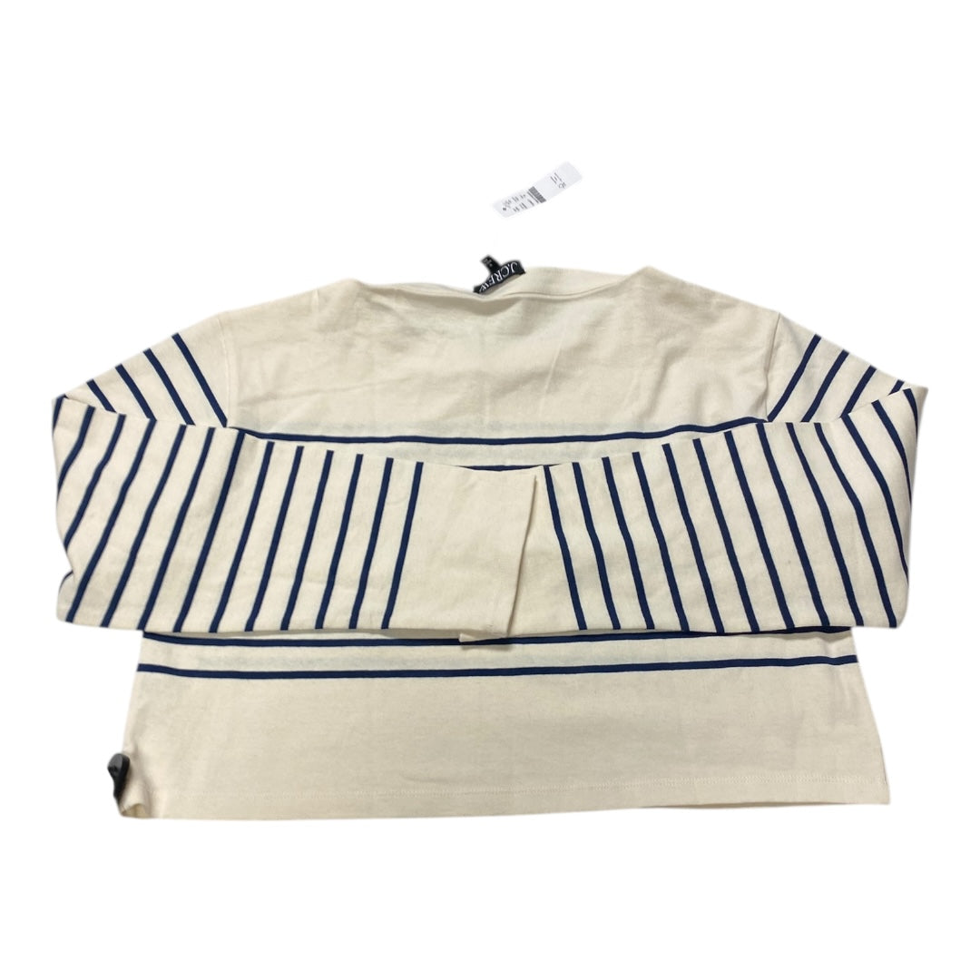 Top Ls By J. Crew In Striped Pattern, Size:M