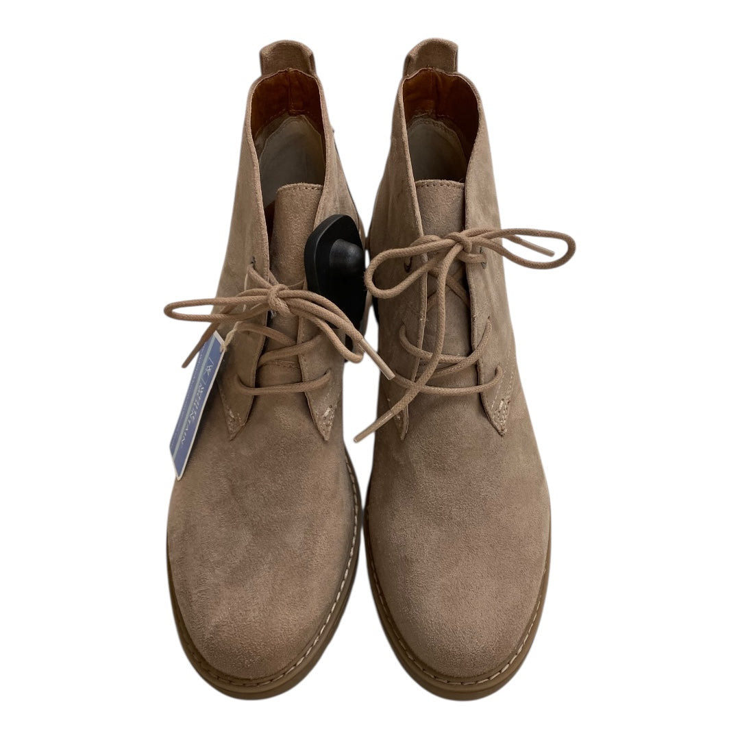 Boots Ankle Flats By White Mountain In Tan, Size:11