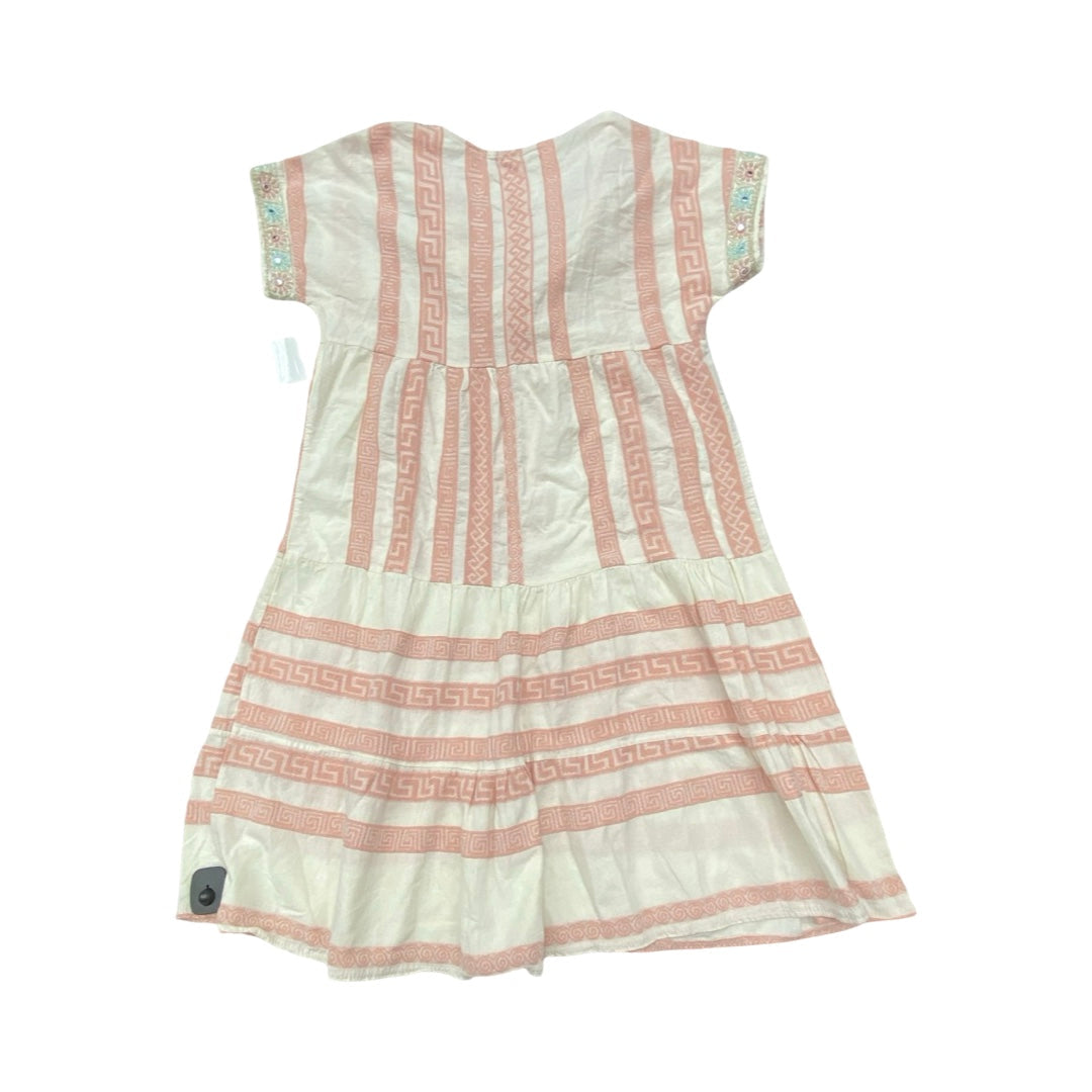 Dress Casual Midi By Cmc In Striped Pattern, Size:M