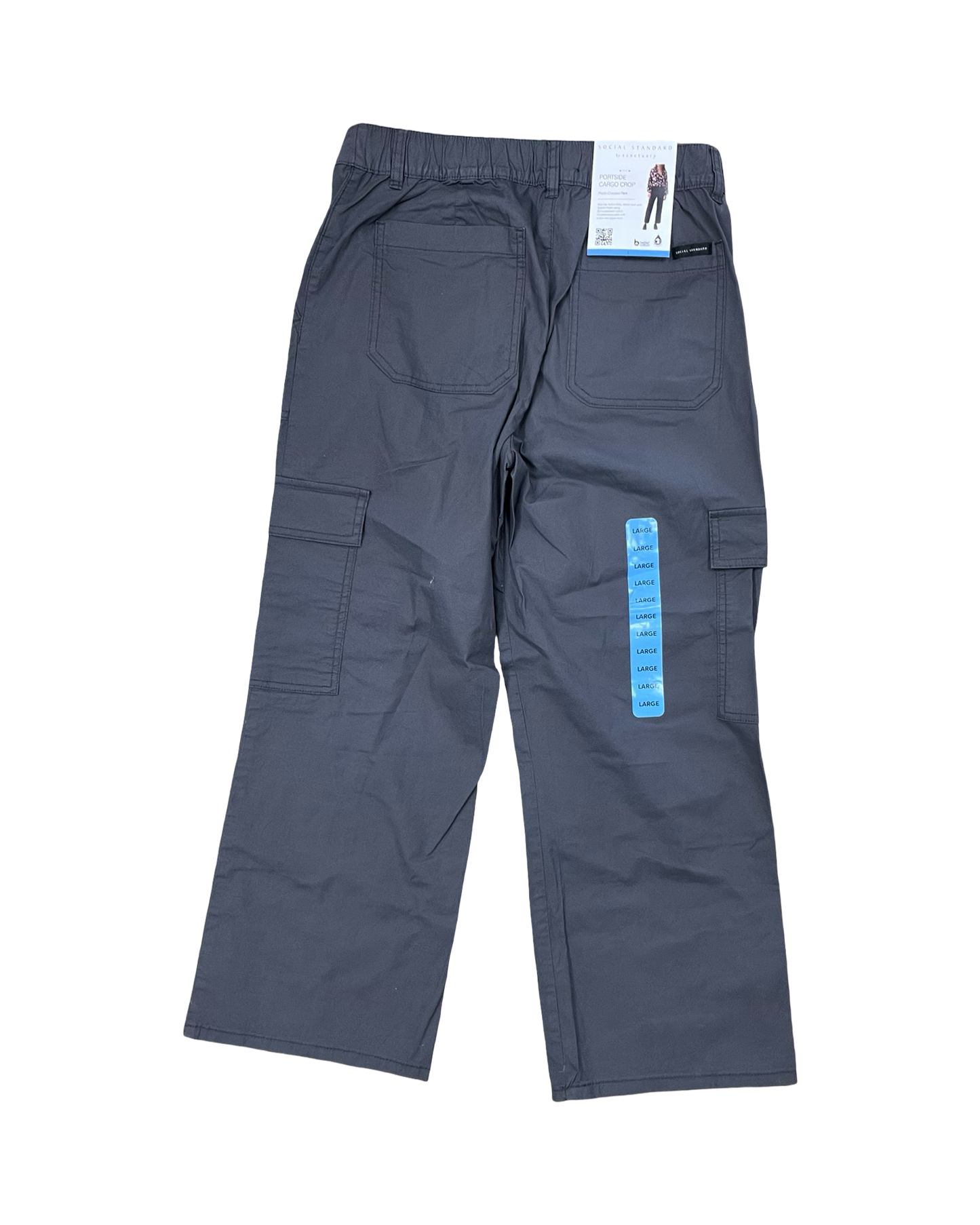 Pants Cropped By Social Standard By Sanctuary In Grey, Size:12
