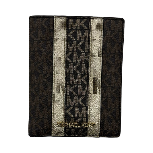 Wallet Designer By Michael Kors In Brown, Size:Medium