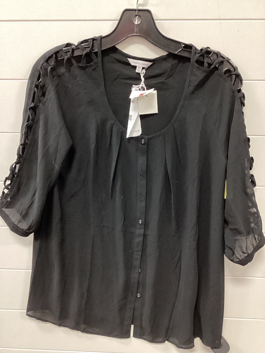 Top Ls By Naked Zebra In Black, Size:M