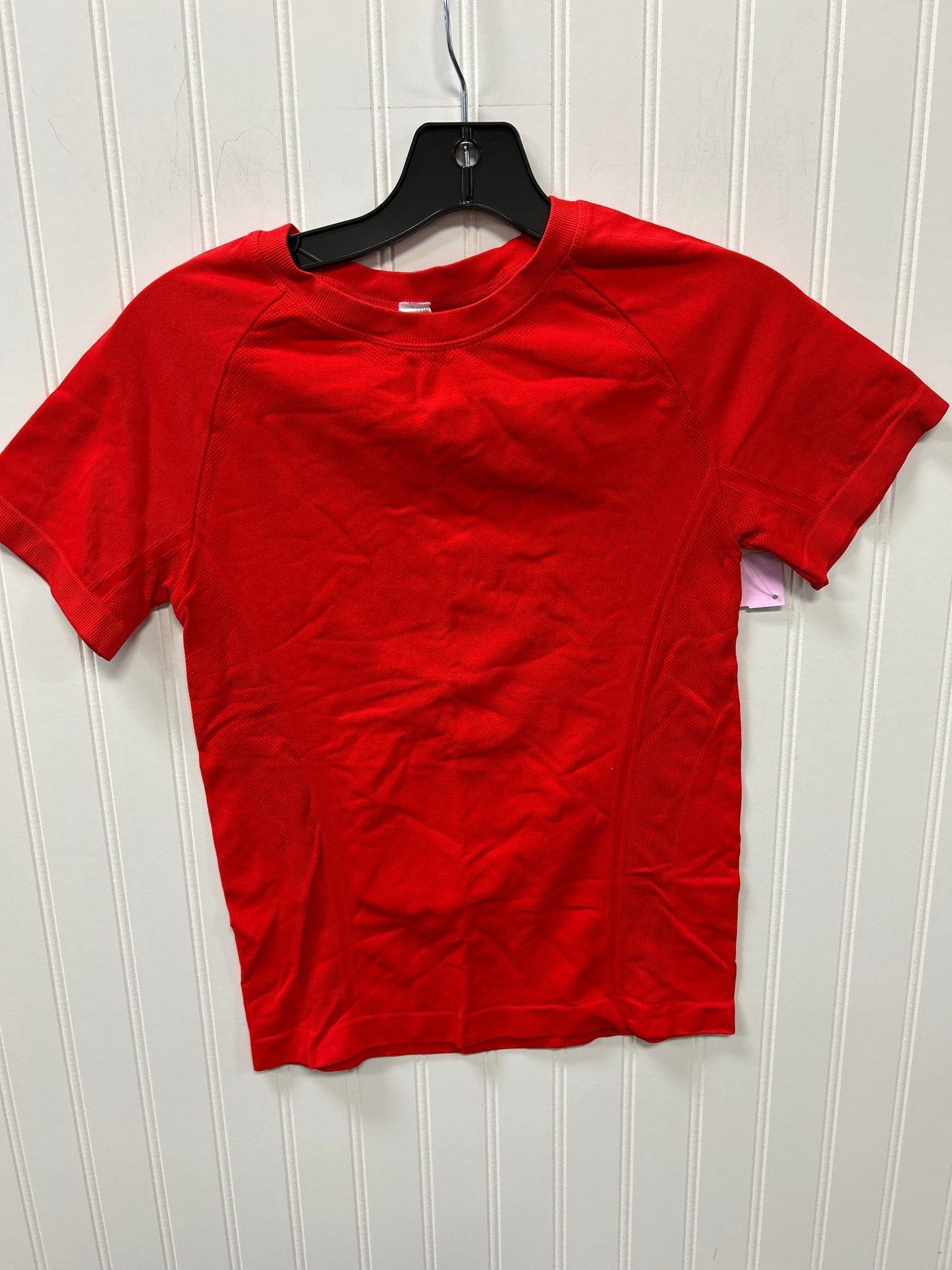 Athletic Top Ss By Cmc In Red, Size:S