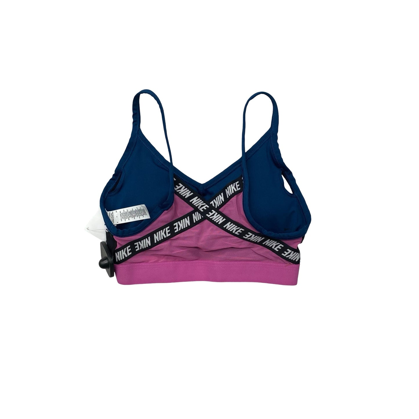 Athletic Bra By Nike In Blue & Pink, Size:S