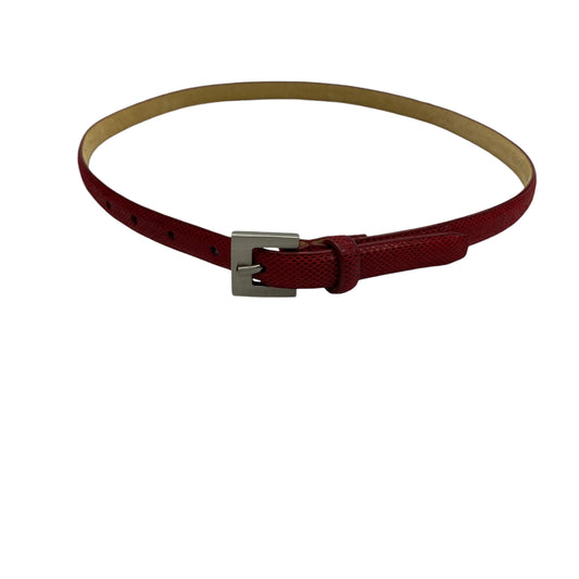 Belt By Clothes Mentor In Red