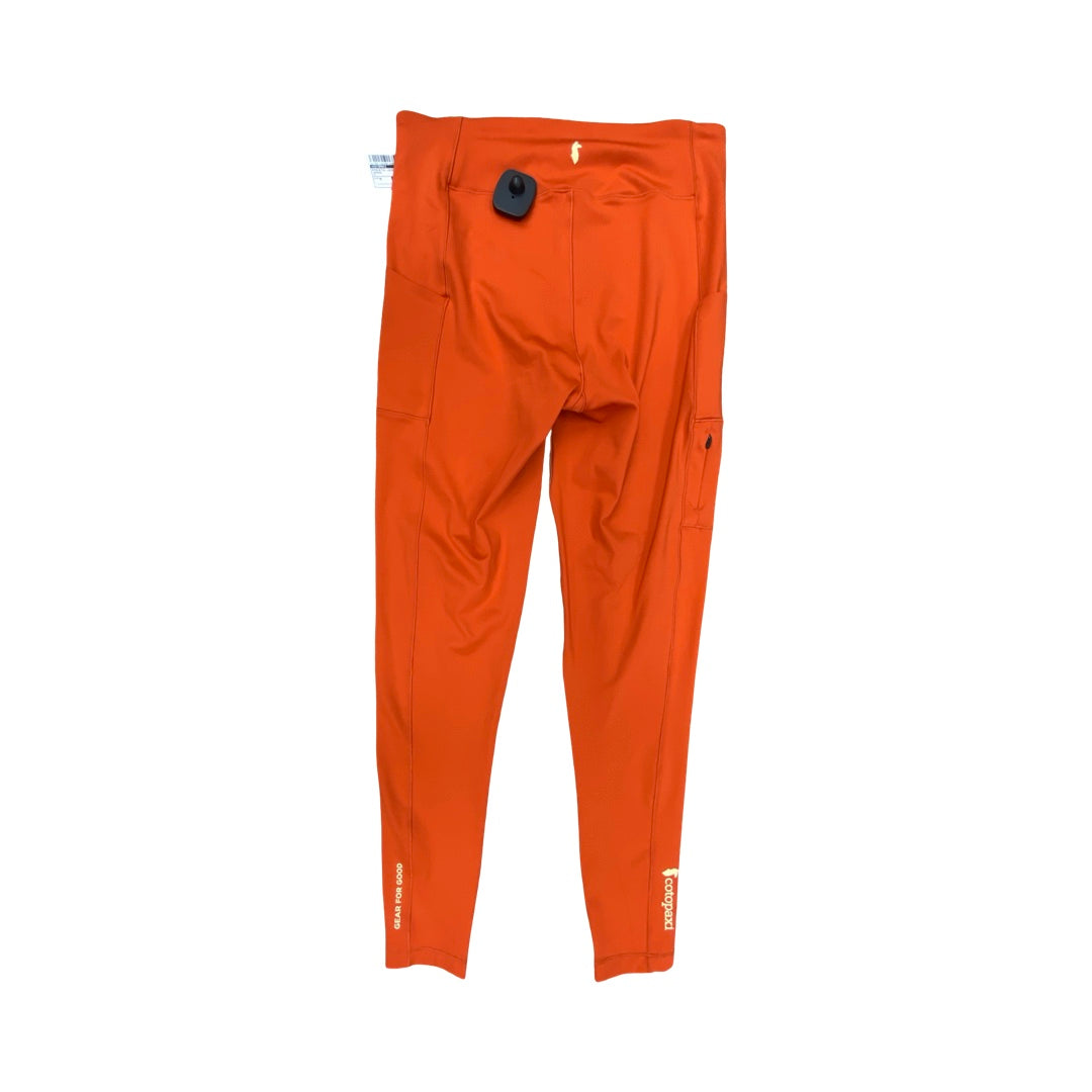Athletic Leggings By Cotopaxi In Orange, Size:M
