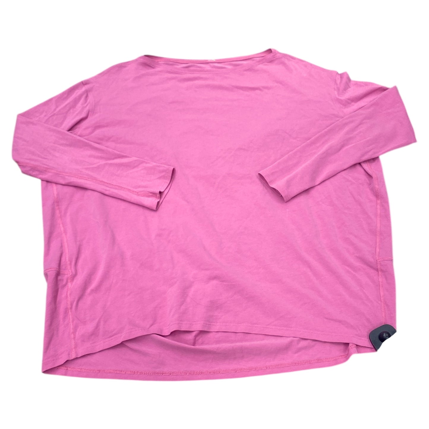 Athletic Top Ls Crewneck By Lululemon In Pink