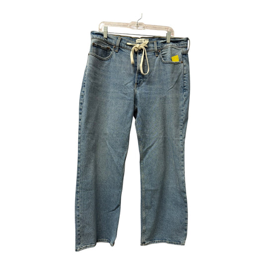 Jeans Straight By Abercrombie And Fitch In Blue, Size:12