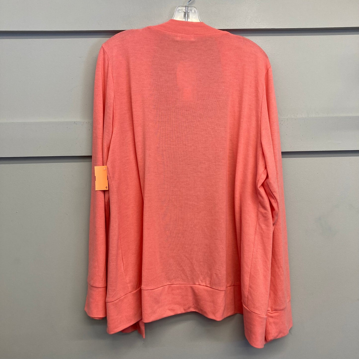 Cardigan By Hount In Peach, Size:2X