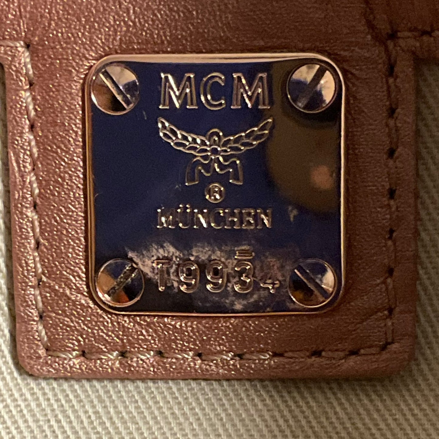 Crossbody Luxury Designer By Mcm, Size: Medium