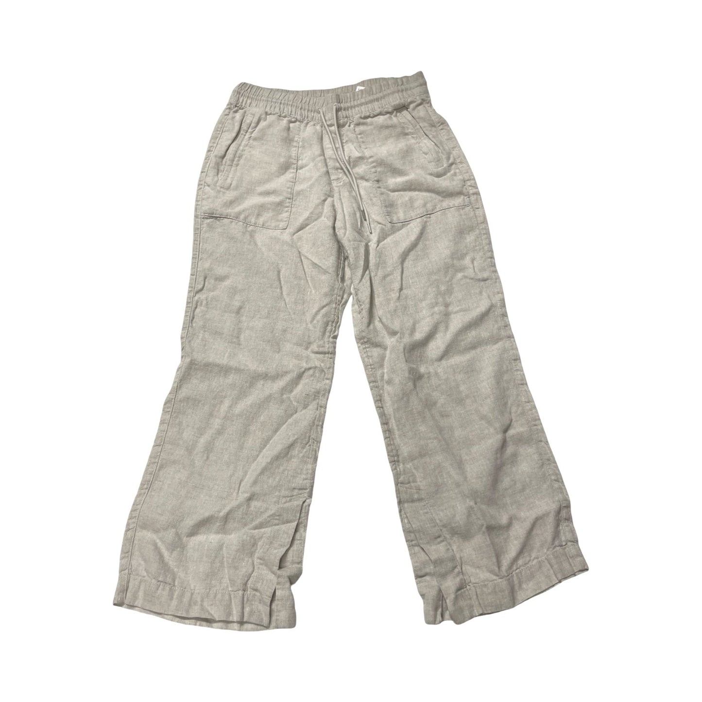 Pants Linen By Athleta In Cream, Size:M