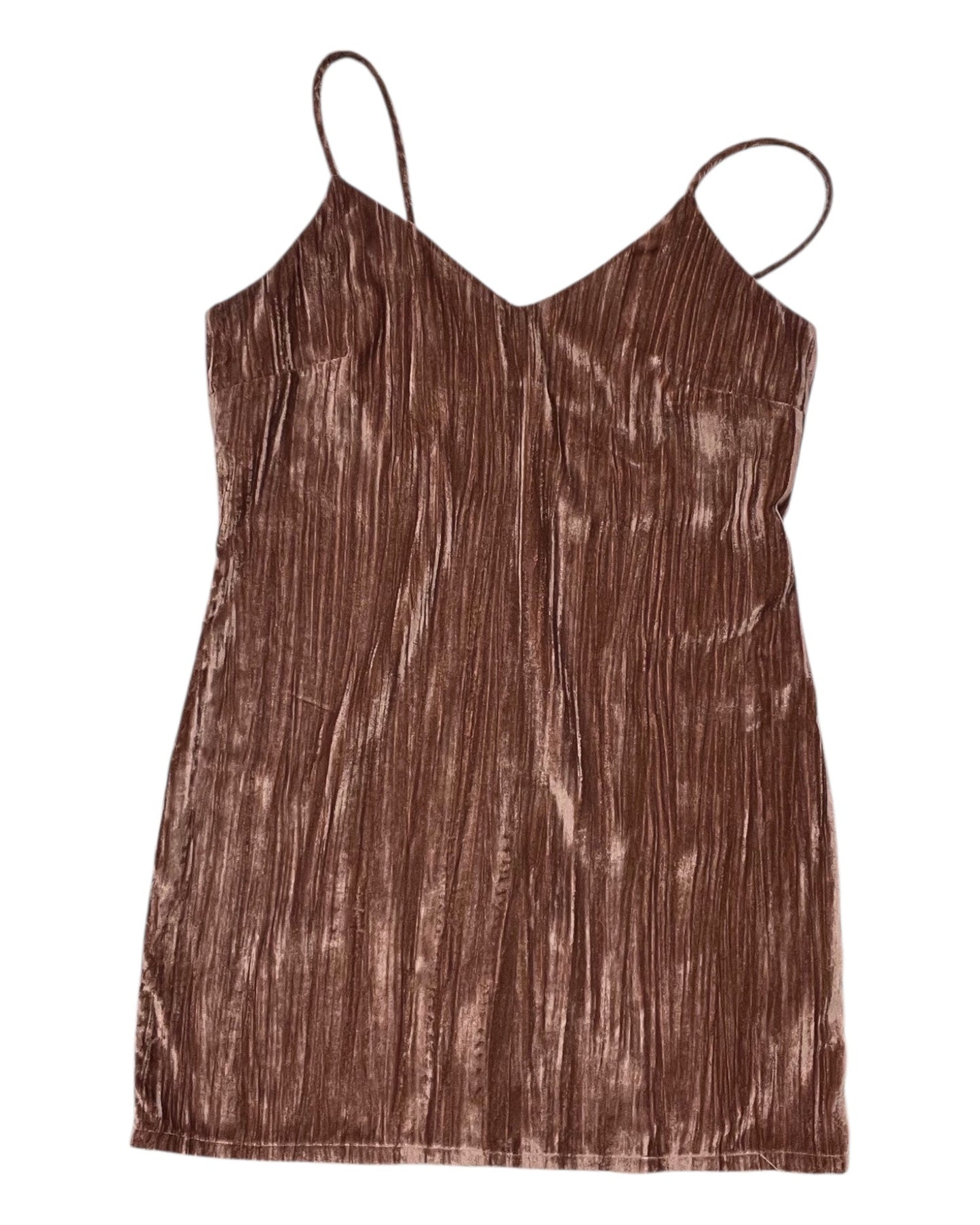 Dress Casual Short By Elodie In Brown, Size:M