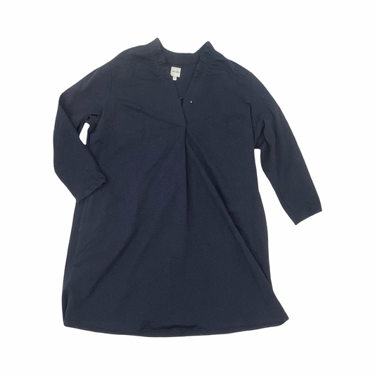 Dress Casual Short By Nic + Zoe In Navy, Size:1X