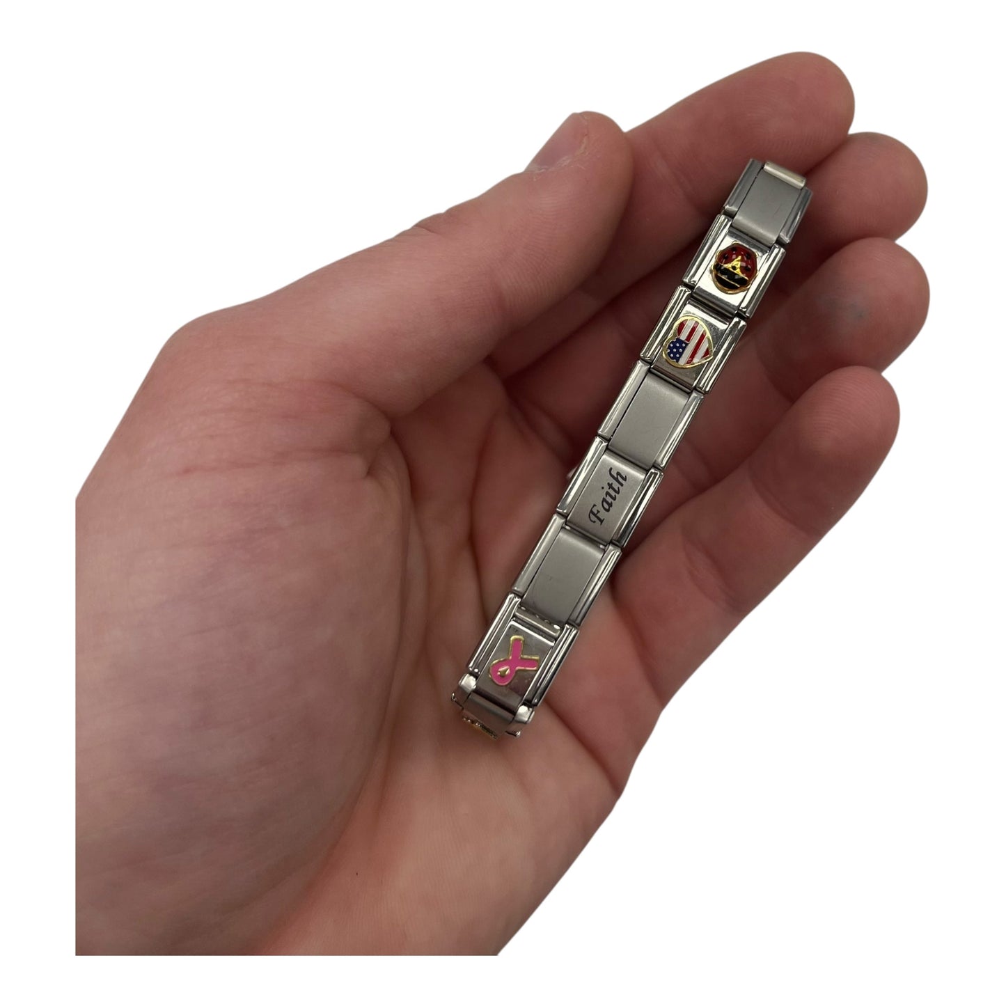 Bracelet Charm By Clothes Mentor In Silver