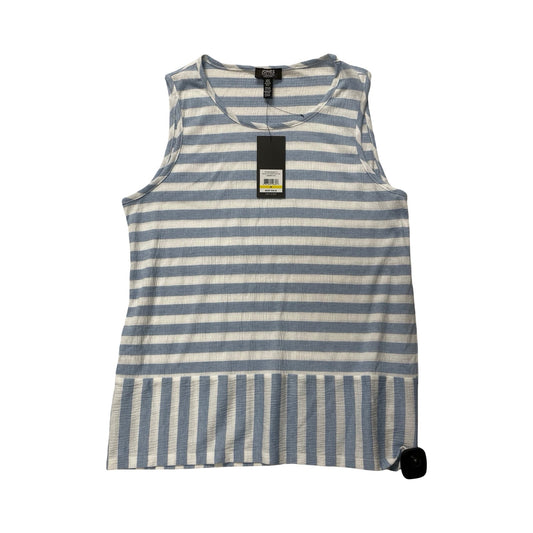 Top Sleeveless By Jones New York In Blue, Size:M